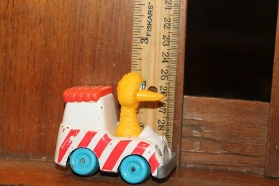 Camión de helados Big Bird Playskool Playskool Sesame Street Muppets Diecast de colección 1983 Foto 1 de 4