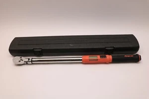 Snap-On 1/2” Orange Electronic Digital Torque Wrench ATECH3F250VO 250 Ft Lb - Picture 1 of 6