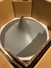 JOHN LEWIS Tom Dixon Beat Wide Ceiling Light Grey / Silver+Fittings NEW RP£395🟡