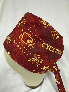 Men/Women Surgical Scrub Cap Lined Iowa Very Cool 100% Cotton - Picture 1 of 3