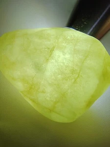 Icy Ice Light Green Natural Burma Jadeite Jade Rough Stone # 60 gram # 300 carat - Picture 1 of 24