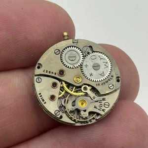 19.7mm Cyma Ref 424k Sub Seconds Manual Wind Watch Movement Swiss Vintage PARTS - Picture 1 of 14