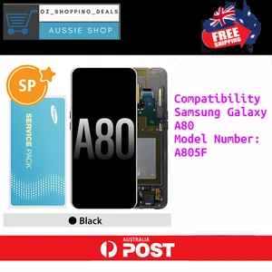New LCD Screen Digitizer Replacement Samsung Galaxy A80 A805F (Service Pack) - Picture 1 of 1
