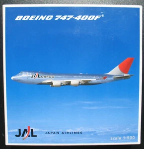 Herpa 515061 Boeing 747-400F JAL JAPAN AIRLINES 1:500 Flugzeug Modell Airplane - Picture 1 of 3