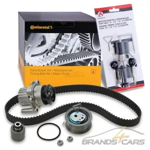 CONTITECH ZAHNRIEMENSATZ WASSERPUMPE FÜR AUDI A3 VW GOLF 5 T5 PASSAT 1.4+1.9 TDI - Bild 1 von 8