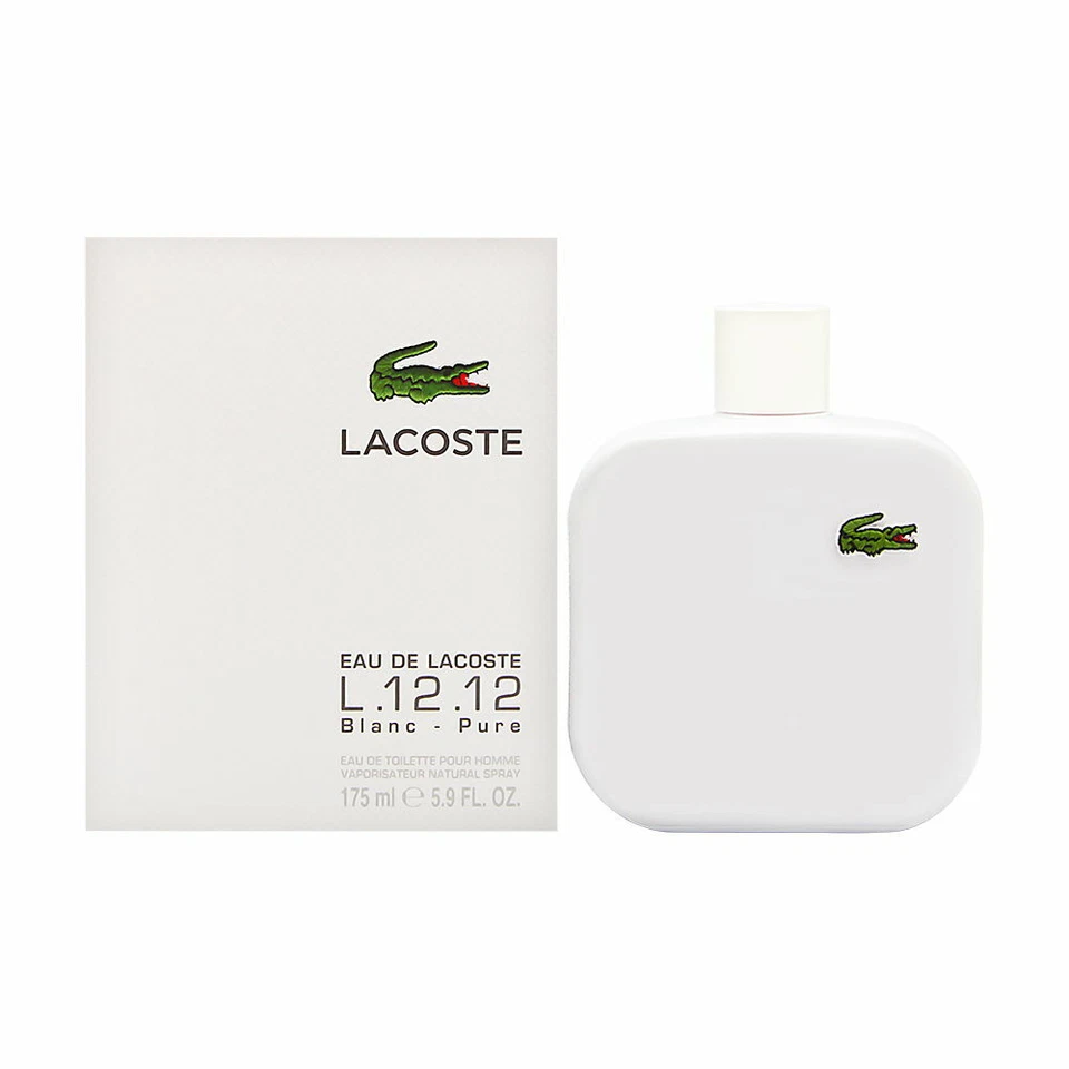 LACOSTE EAU DE L12-12- BLANC  PURE 175ml EDT Spray For Men - image 1 of 1
