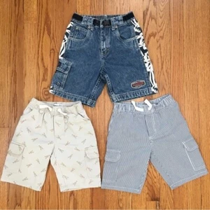 Kids Headquarters / Genunine Sonoma Toddler Boy Bundle 3-pcs cotton Shorts - Picture 1 of 20