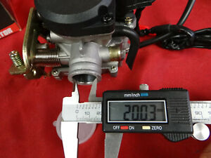 GY6 Carburetor Carb, 20mm PD20 Big Bore, 50cc 80cc 100cc Chinese Scooter