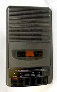 BUNDLE AC/Battery Cassette Recorder CTR-66 + Cassettes - Picture 1 of 5