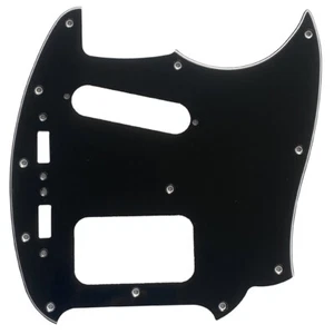 3 Ply Black Pickguard Guitar Parts For Fender Kurt Cobain Mustang HS Guitar - Picture 1 of 7