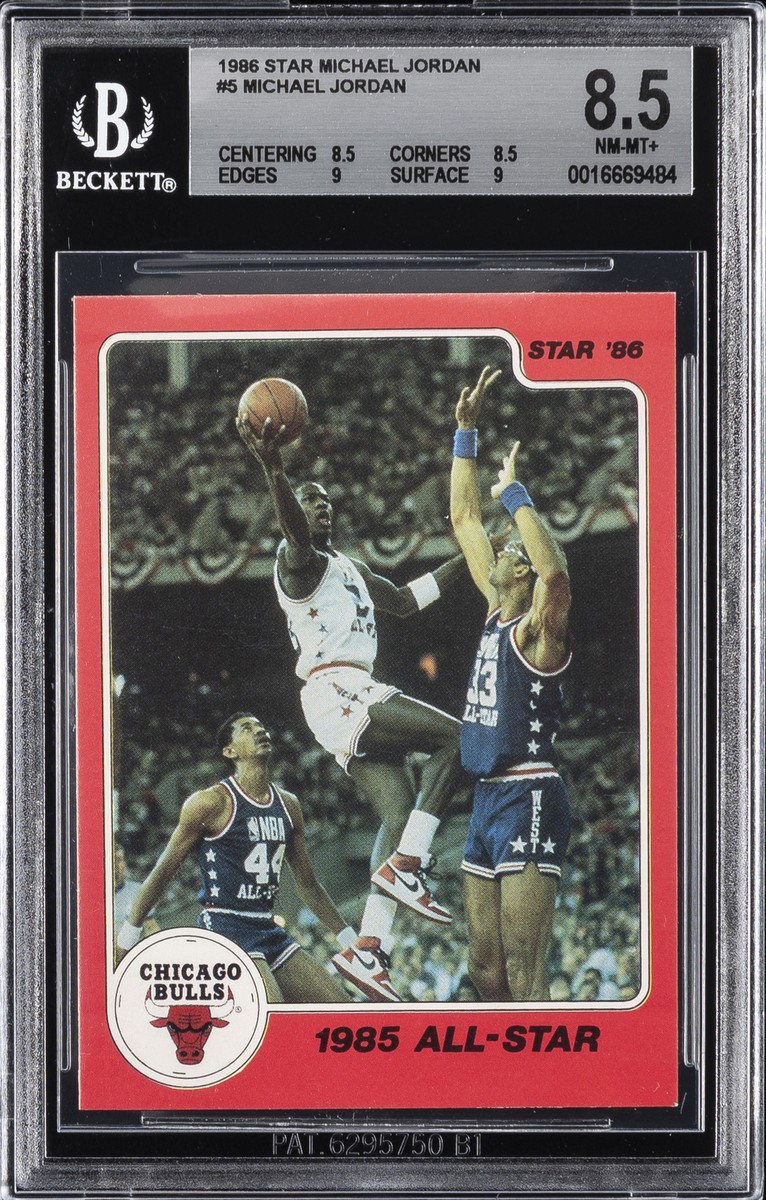 Michael Jordan Beckett Grading Services (BGS) 8.5 Graded Michael Jordan Beckett Grading Services (BGS) 8.5 Graded