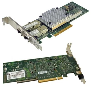 HP 530SFP+ FC Dual-Port 10GbE SFP+ PCI-Express Server Adapter SP# 656244-001 FP - Bild 1 von 3
