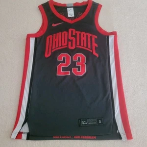 Nike Elite Limited Ohio State Jersey Black Lebron James sz. Small rareBLACK flaw - Picture 1 of 17