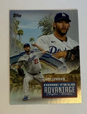 2024 Topps Clayton Kershaw #HFA-2 Home Field Advantage SSP Dodgers - Image 1 of 3