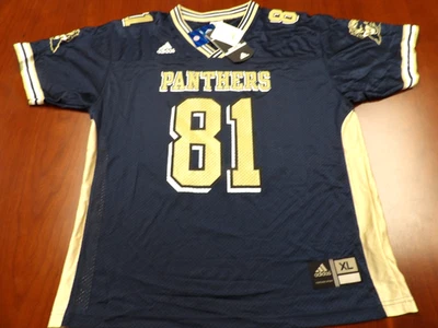 NWT ADIDAS NCAA PITT PITTSBURGH PANTHERS FOOTBALL JERSEY SIZE YOUTH XL (18-20) - Image 1 of 4