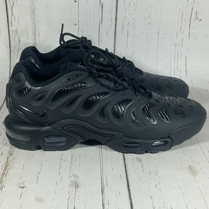 Nike Air Max Plus Drift Mens Shoes Black Anthracite Size 9.5 HF0785-001 - Picture 1 of 8