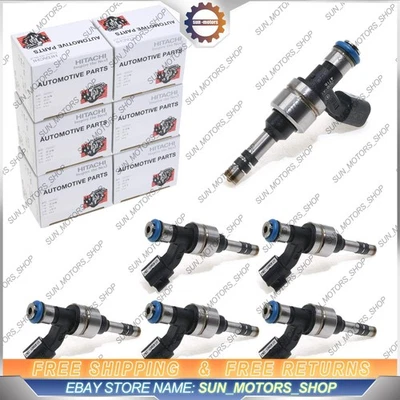 Inyectores de combustible 6 piezas 12629927 para Cadillac CTS SRX Chevrolet Equinox GMC Terrain Foto 1 de 4