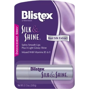 Crema hidratante para labios Blistex Silk & Shine 0,13 oz extracto de seda real vitamina B5 y E - Imagen 1 de 6