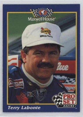 1992 Pro Set Maxwell House Racing Terry Labonte #23 HOF - Image 1 of 2