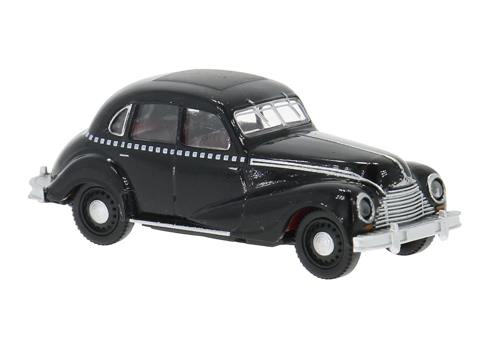 Brekina 27319 EMW 340, 1950, Taxi, Nero, Nuovo 2025 - Immagine 1 di 1