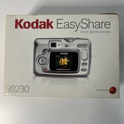 Kodak Digital Camera EasyShare CX6230 2.0MP Silver Tested - Image 1 of 4