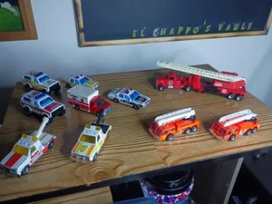 🔥🔥1984 Matchbox International Fire Engine Tractor Trailer EMS FLEET  1-80🔥🔥 - Picture 1 of 24