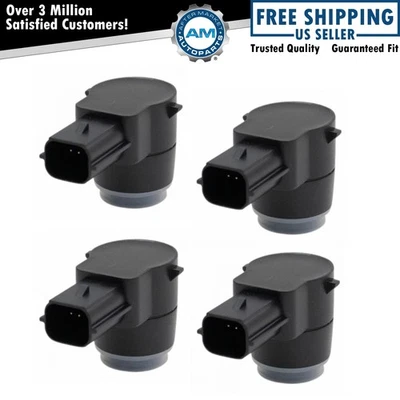 Kit de sensor de objeto de asistencia de estacionamiento de parachoques de 4 piezas para Durango Nitro Liberty Aspen Foto 1 de 4