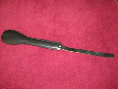 VINTAGE HUNTER 33-23 POLICE LEATHER SLAP JACK  BLACK JACK 10''  FOR DISPLAY ONLY - Image 1 of 4