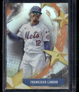 2025 Topps #SMLB-11 Francisco Lindor Stars of MLB New York Mets - Picture 1 of 2