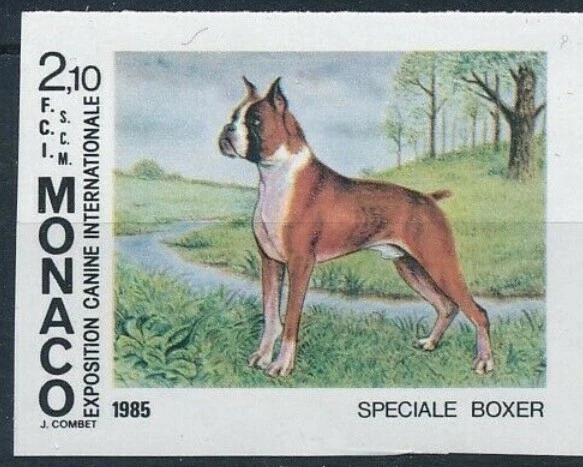 Mónaco #YT1477a MNH 1985 Boxer Dog Show [1479 Mi1680] Foto 1 de 1