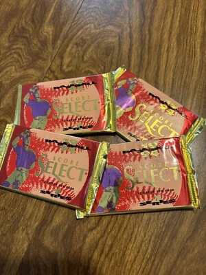 1994 Score Select baseball Series 1 packs - 4 pack lots - Image 1 of 3