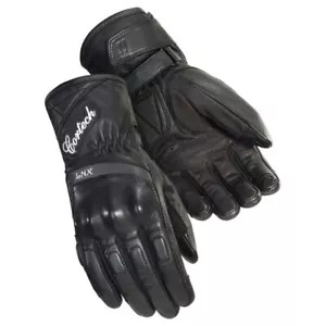 Cortech LNX Black Leather Motorcycle Gloves Women's Sizes SM, MD & LG - Picture 1 of 1