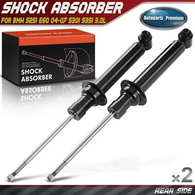 2x Rear Left & Right Shock Absorber for BMW 525i E60 2004-2007 530i 535i 3.0L - Image 1 of 4