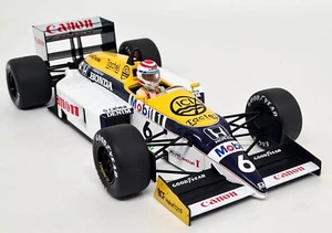 MCG 1/18 Williams FW11 #6 N. Piquet Brazilian GP 1986 Diecast model F1 car - Picture 1 of 8