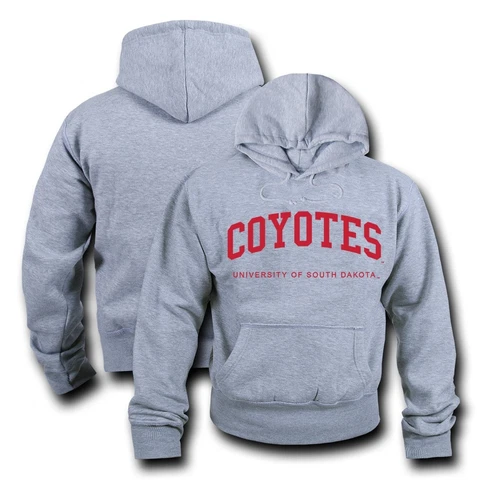 NCAA South Dakota University Coyotes Hoodie Sweatshirt Game Day Fleece HGRY Cover