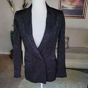 Reiss Women's Black Blazer Size 2 - Picture 1 of 12