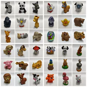 Fisher Price Little People Farm Barn Zoo Animals Sheep Duck Dog Cow Cat Moose - Picture 1 of 161