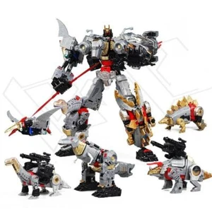 Mamba Dinoking Volcanicus Grimlock Slag Sludge SET of 5 Figure - Picture 1 of 12