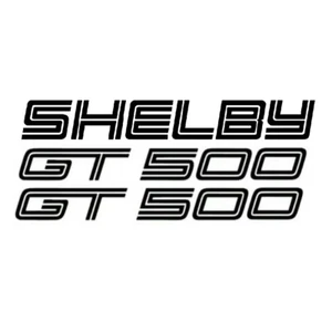 Ford Mustang SHELBY GT500 Vinyl Decal Sticker Window - Foto 1 di 1