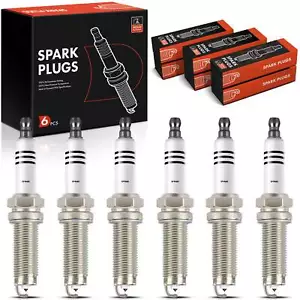 6Pcs Iridium & Platinum Spark Plugs for VW Passat 2006-2018 Audi Q7 2007-2010 - Picture 1 of 8