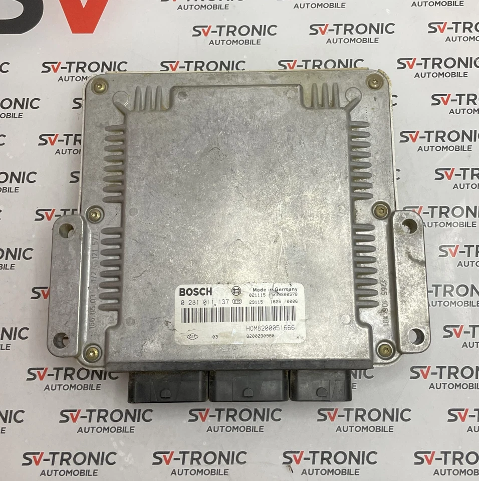 Calculateur VIERGE RENAULT Kangoo EDC15C3 0281011137 HOM8200051666 8200230980 - Immagine 1 di 1