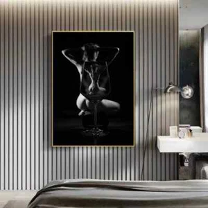 Poster e stampe su tela donna sexy arte tela pittura tela murale decorazione casa - Foto 1 di 6