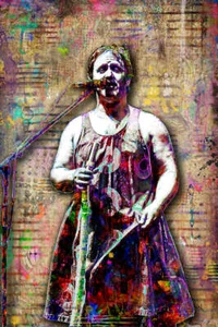 John Fishman Poster, John Fishman of Phish Geschenk, Phish Drummer Hommage Kunst - Bild 1 von 5