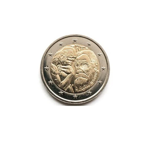 法国 2 欧元 2017 罗丹 (#3173) — 第 1/1 张图片