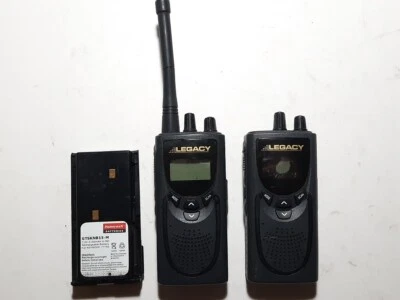 2x MIDLAND / MAXON / LEGACY PL5161 VHF PORTABLE RADIOS NARROWBAND 32CH 5 W PARTS - Image 1 of 4