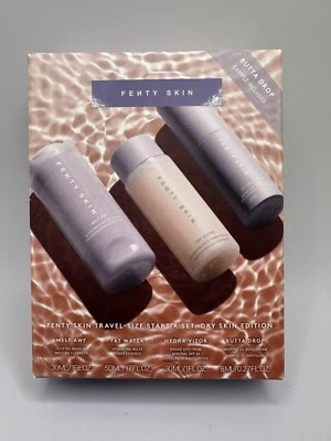 Fenty Skin Start’r Travel Set DRY Fat Water Toner Melt Awf Cleanser Hydra Vizor - Image 1 of 4
