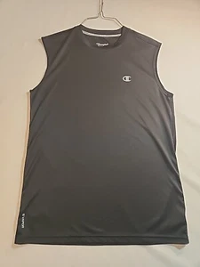 Champion Performance Vapor Mens Shirt Medium Sleeveless Crewneck Athletic Logo - Picture 1 of 20