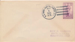 #777 Rhode Island Tercentenary First Day cover US Naval Hospital Newport RI - Picture 1 of 1