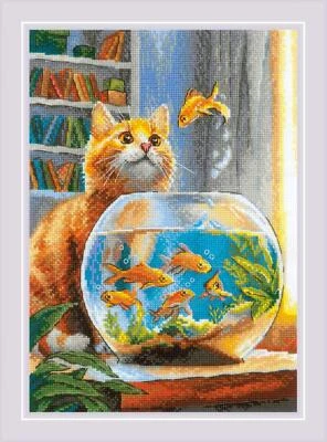 Riolis Counted Cross Stitch Kit Ginger Observer R2218