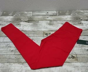 Women's Fashion Leggings High Waisted Wild Fable - Red Pop - Size Extra Small XS - Bild 1 von 9